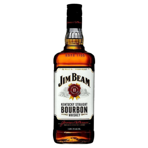 Jim Beam Bourbon Whiskey 1L